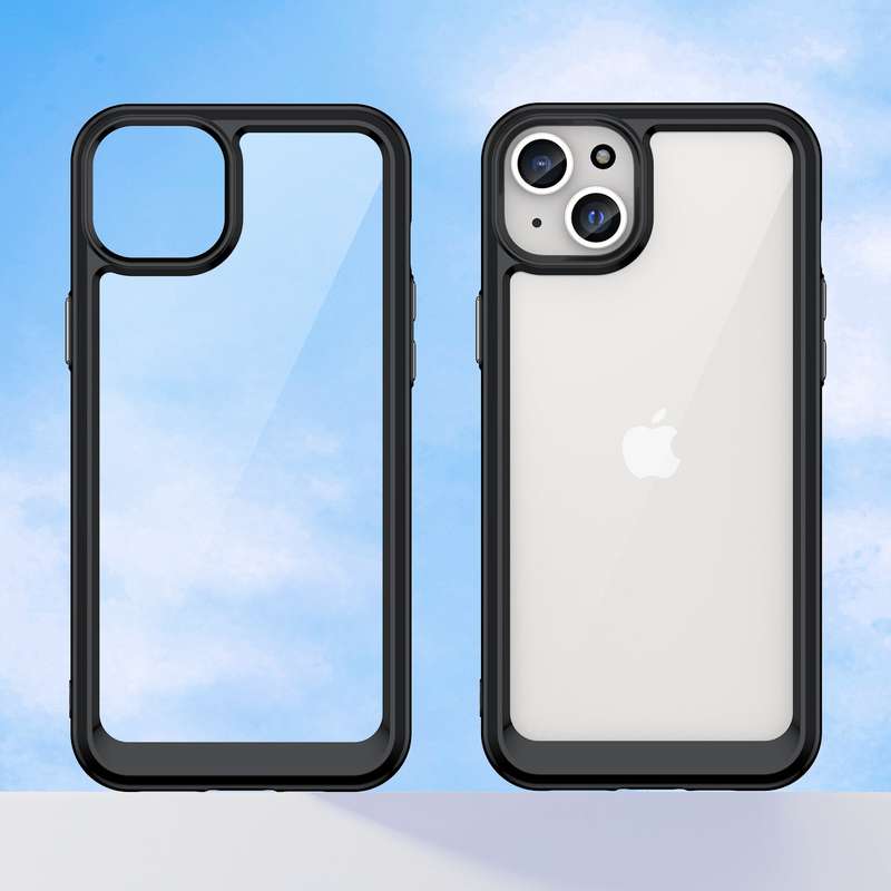 Candy Clear Cover for iPhone 15 Plus Shockproof Case