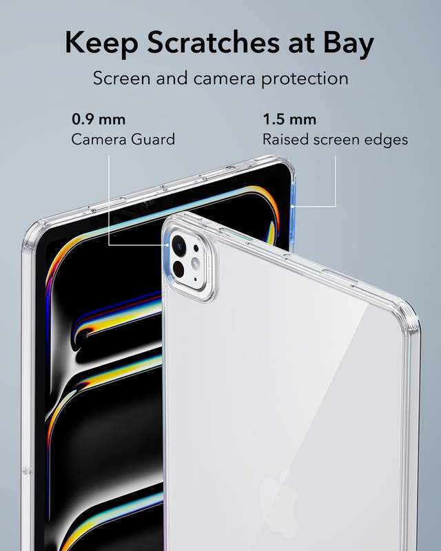ESR Classic Hybrid Case Compatible with iPad Pro 13" (M4) 2024 Shockproof Cover
