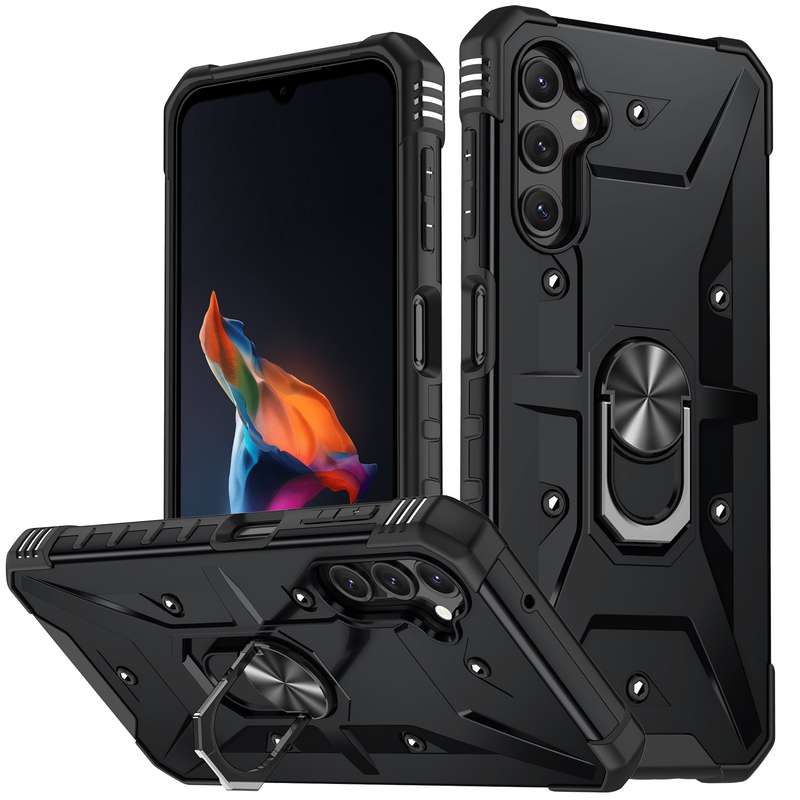 Galaxy A14 Wenjia Armor Kickstand Cover
