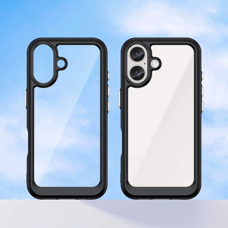 Candy Clear Case for iPhone 16 Shockproof Cover