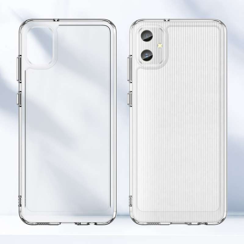 Clear Cover for Samsung Galaxy A05 - Shockproof Candy Series Cover