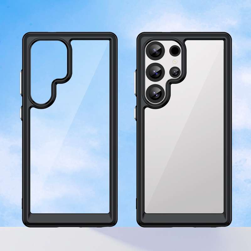 Candy Clear Case for Galaxy S25/S25+/S25 Ultra Shockproof Cover