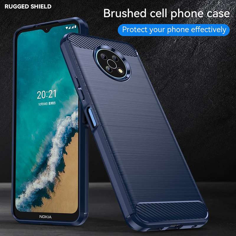 CellTime Shockproof Carbon Fiber Design Cover for Nokia G50