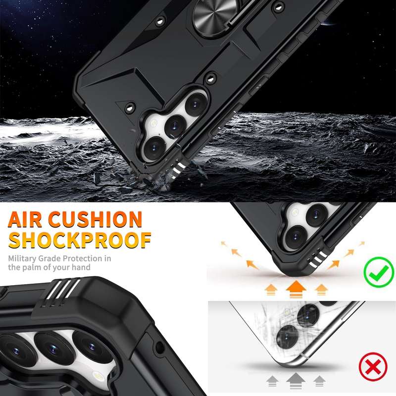 Galaxy A34 Wenjia Armor Kickstand Cover