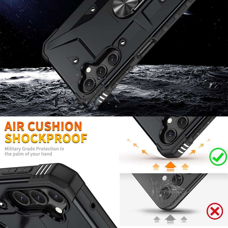Galaxy A14 Wenjia Armor Kickstand Cover