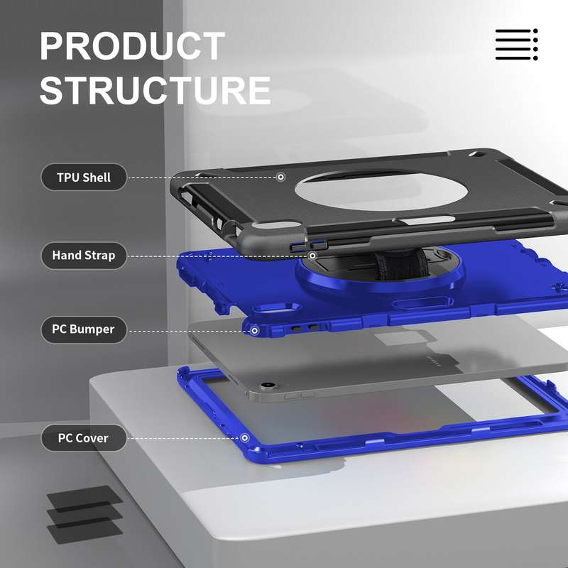 iPad 10th Gen (10.9 inch) FlyWheel Shockproof Rugged Case