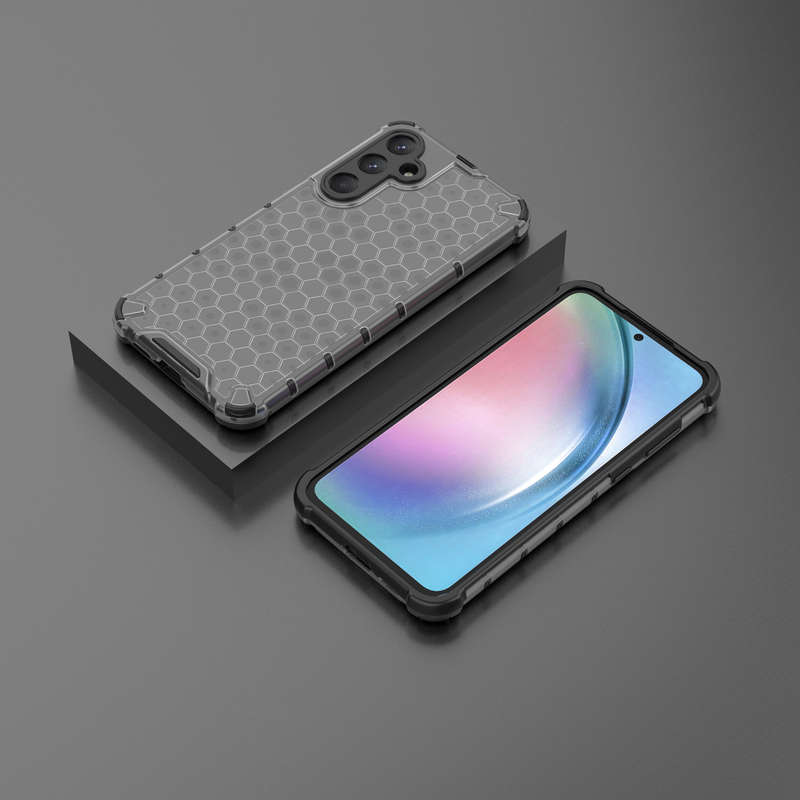 Honeycomb Case for Samsung Galaxy A55 Shockproof Cover
