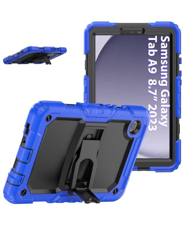 CellTime C-Stand Design Shockproof Rugged Cover for Galaxy Tab A9 (8.7") (SM-X110/SM-X115)