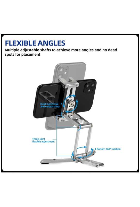 Fotopro Foldable Portable Aluminium Smartphone Tripod Stand - SY-369
