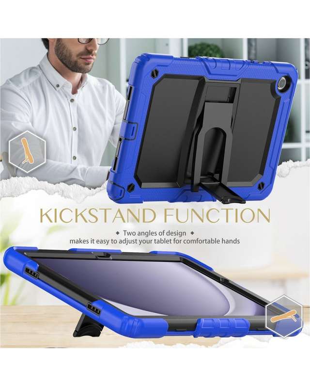 CellTime C-Stand Design Shockproof Rugged Cover for Galaxy Tab A9 Plus (11")