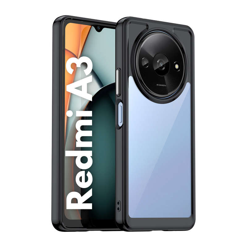 Redmi A3 Candy Clear Case Shockproof Cover