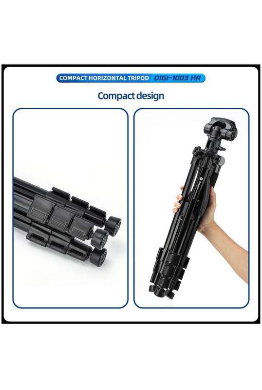 Fotopro Compact Versatile Horizontal Tripod / Monopod Stand - DIGI-1003 HR