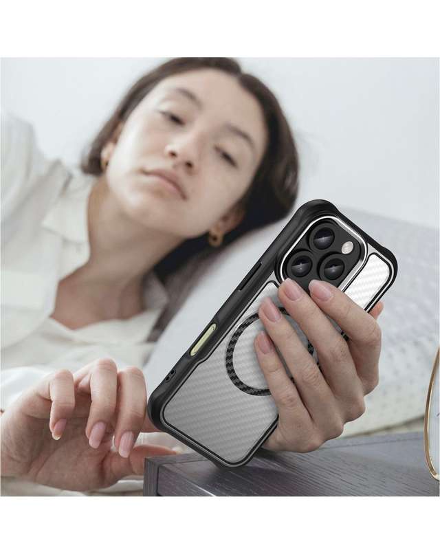 CarboArmor MagSafe Cover For iPhone 16 /16 Plus /16 Pro /16 Pro Max