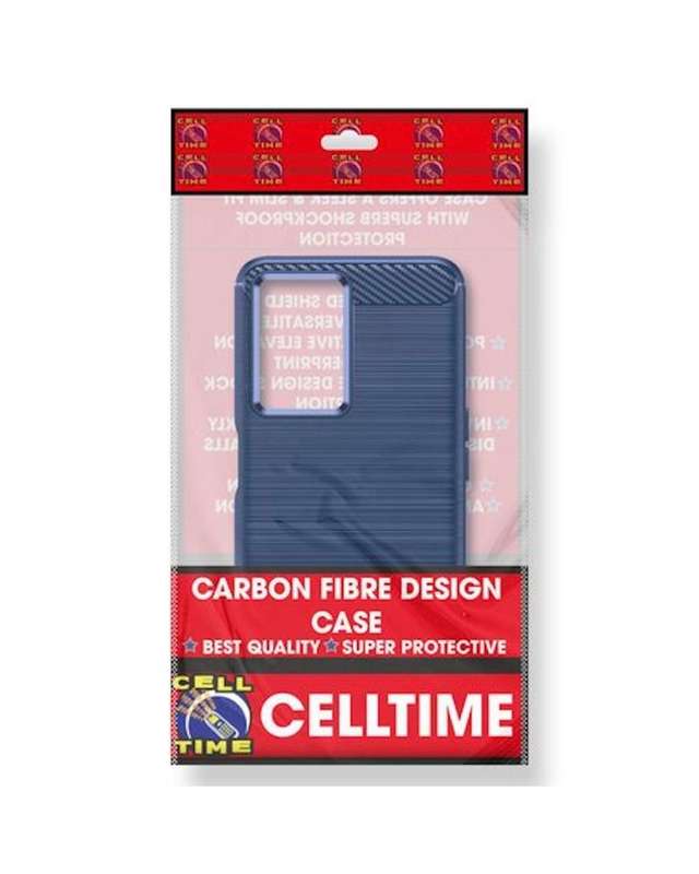 CellTime Carbon Fiber Design Case for Galaxy S24 FE Shockproof Cover