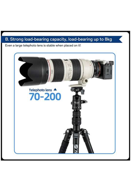 Fotopro Portable Lightweight Camera Tripod Stand - X-Go Gecko E 2+42QP