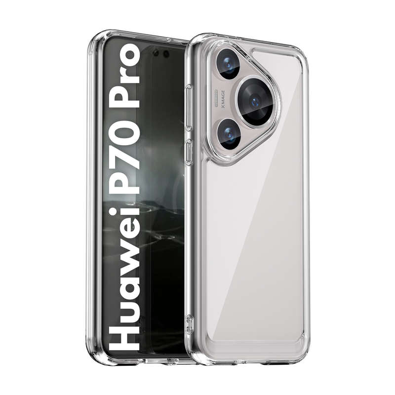 Huawei P70 Pro Candy Clear Case Shockproof Cover