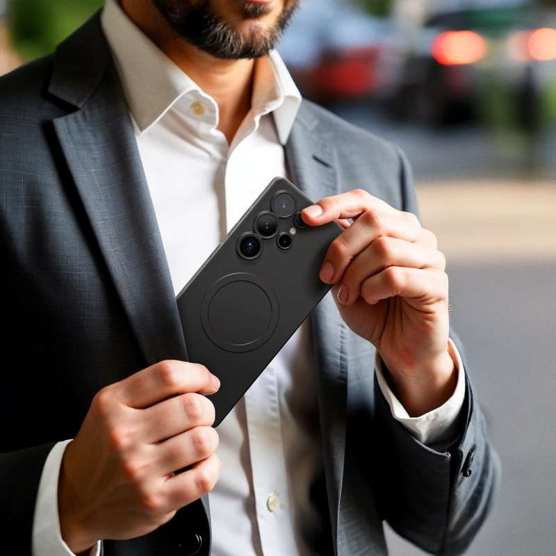 AMAZINGTHING Minimal Air Mag Case for Samsung Galaxy S25 Ultra Cover