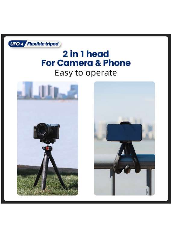 Fotopro Flexible Versatile Table Camera / Smartphone Tripod Stand - UFO-4