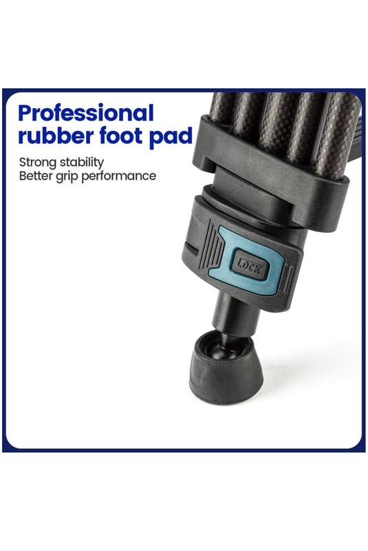 Fotopro Portable Heavy-Duty Fluid Head Video Tripod Stand - DV-3C