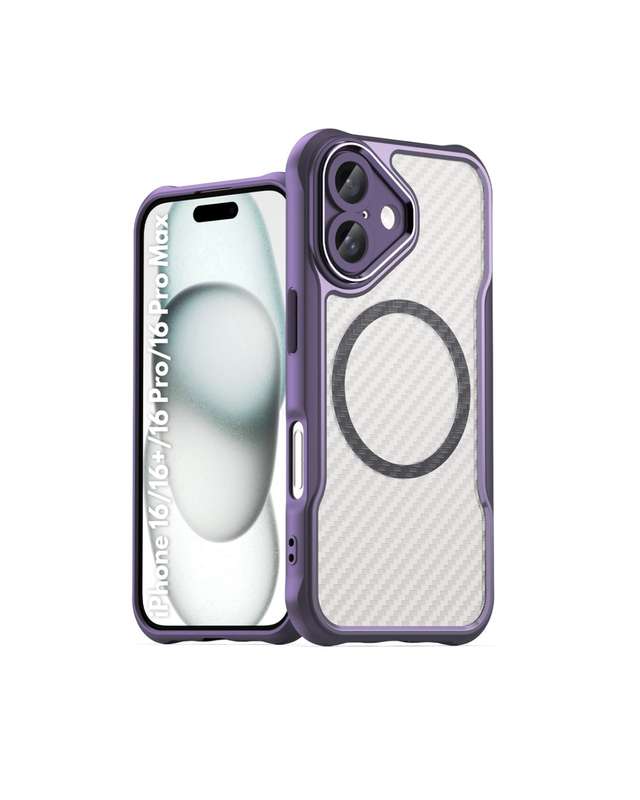 CarboArmor MagSafe Cover For iPhone 16 /16 Plus /16 Pro /16 Pro Max