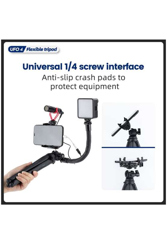 Fotopro Flexible Versatile Table Camera / Smartphone Tripod Stand - UFO-4