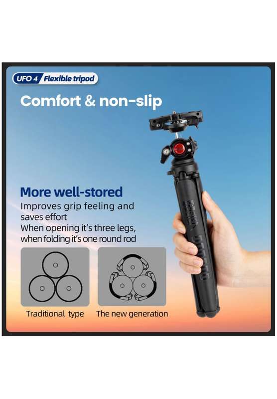 Fotopro Flexible Versatile Table Camera / Smartphone Tripod Stand - UFO-4