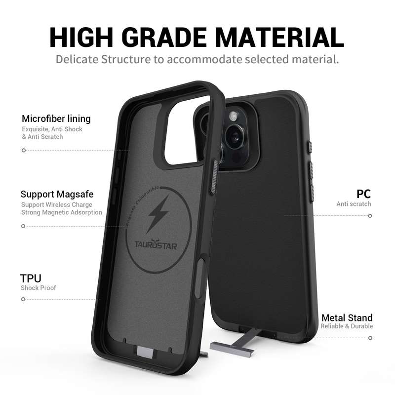 Taurustar MagSafe Cover for iPhone 16 Pro / 16 Pro Max