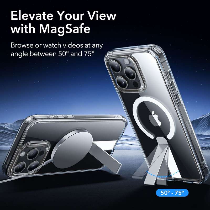 ESR Boost Flickstand Magsafe Cover for iPhone 15 Pro Max (HaloLock)