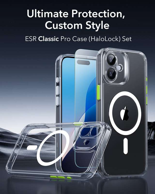 ESR iPhone 16 / 16 Plus Classic Pro MagSafe Cover Set