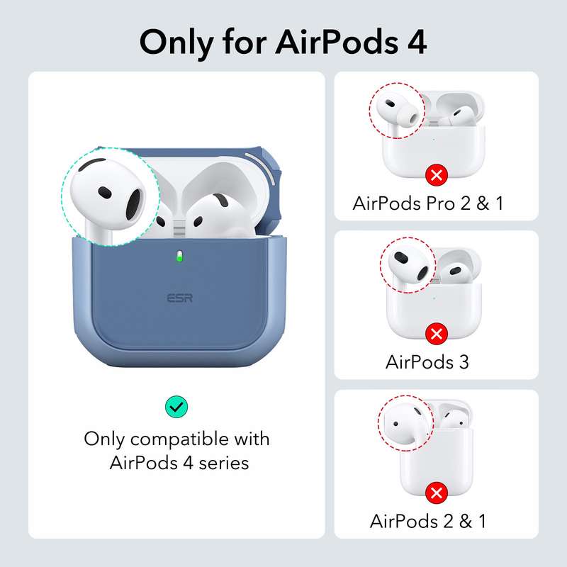 ESR Orbit Hybrid MagSafe Case for AirPods 4 Cover