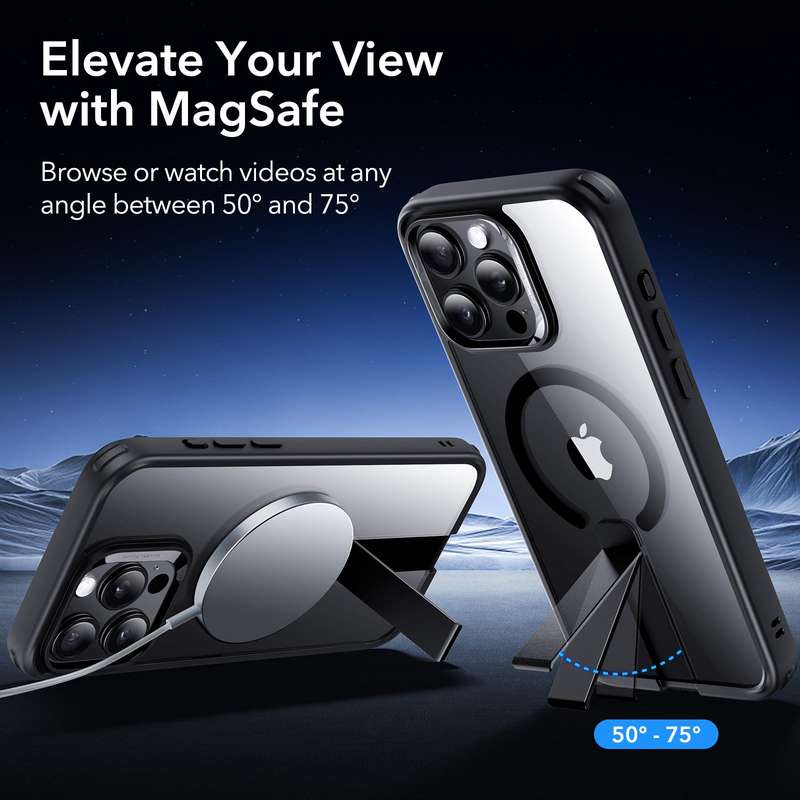 ESR Boost Flickstand Magsafe Cover for iPhone 15 Pro Max (HaloLock)