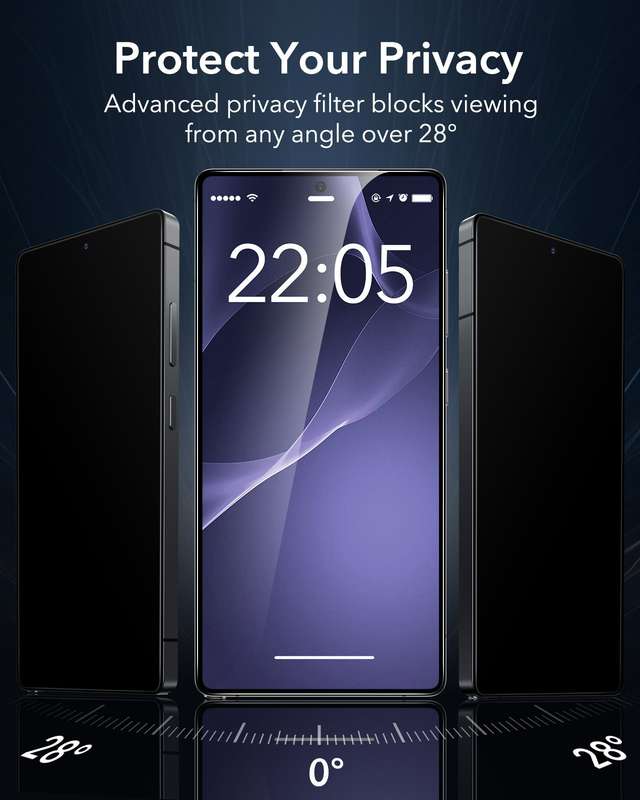 ESR Galaxy S25 Ultra Armorite Privacy Tempered Glass Screen Protector