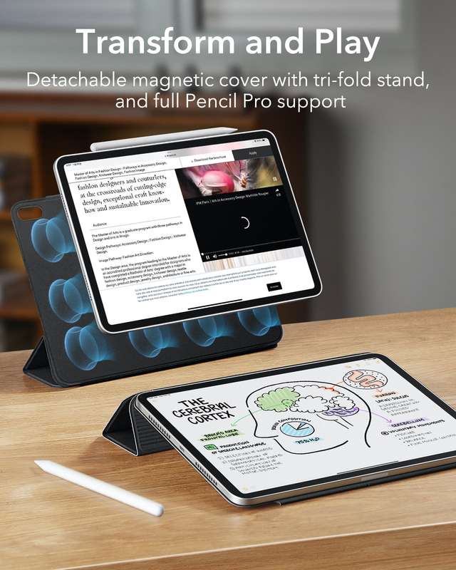 ESR iPad Mini 7 (A17 Pro) / iPad Mini 6 Rebound Magnetic Cover