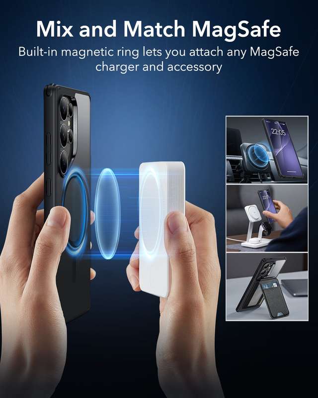 ESR Galaxy S25 Ultra Classic Hybrid MagSafe Case Shockproof Cover