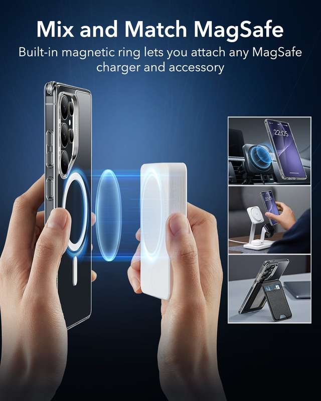 ESR Galaxy S25 Ultra Classic Hybrid MagSafe Case Shockproof Cover