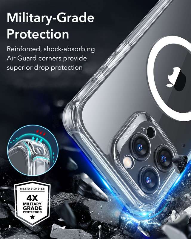 ESR iPhone 16 Pro / 16 Pro Max Armor Tough MagSafe Cover