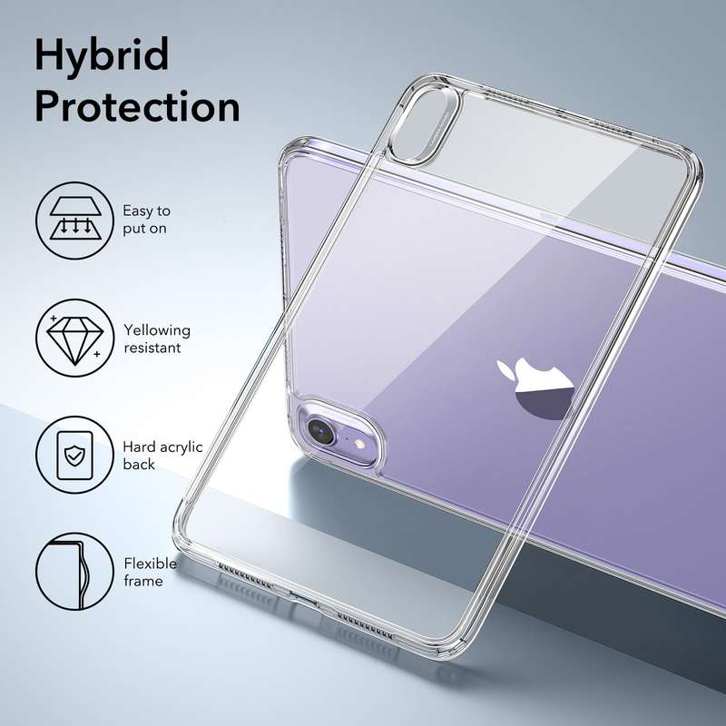 ESR Classic Hybrid iPad Mini 7 / iPad Mini 6 Case Shockproof Cover