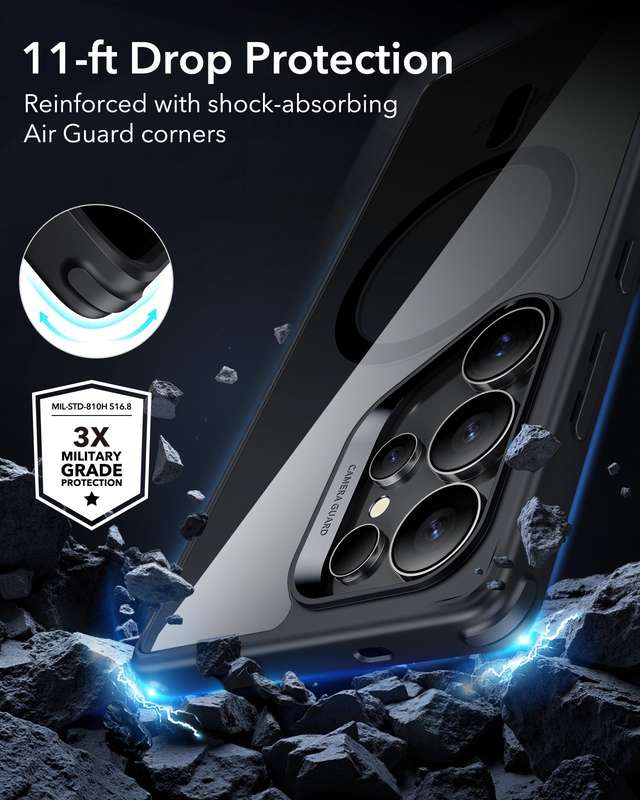 ESR Galaxy S25 Ultra Classic Hybrid MagSafe Case Shockproof Cover