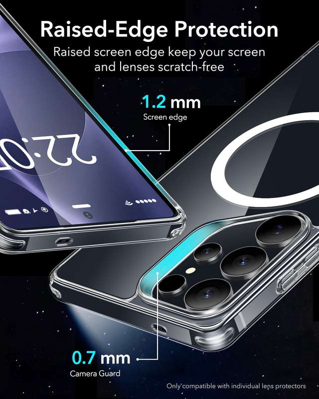 ESR Galaxy S25 Ultra Classic Hybrid MagSafe Case Shockproof Cover