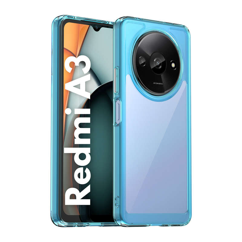 Redmi A3 Candy Clear Case Shockproof Cover