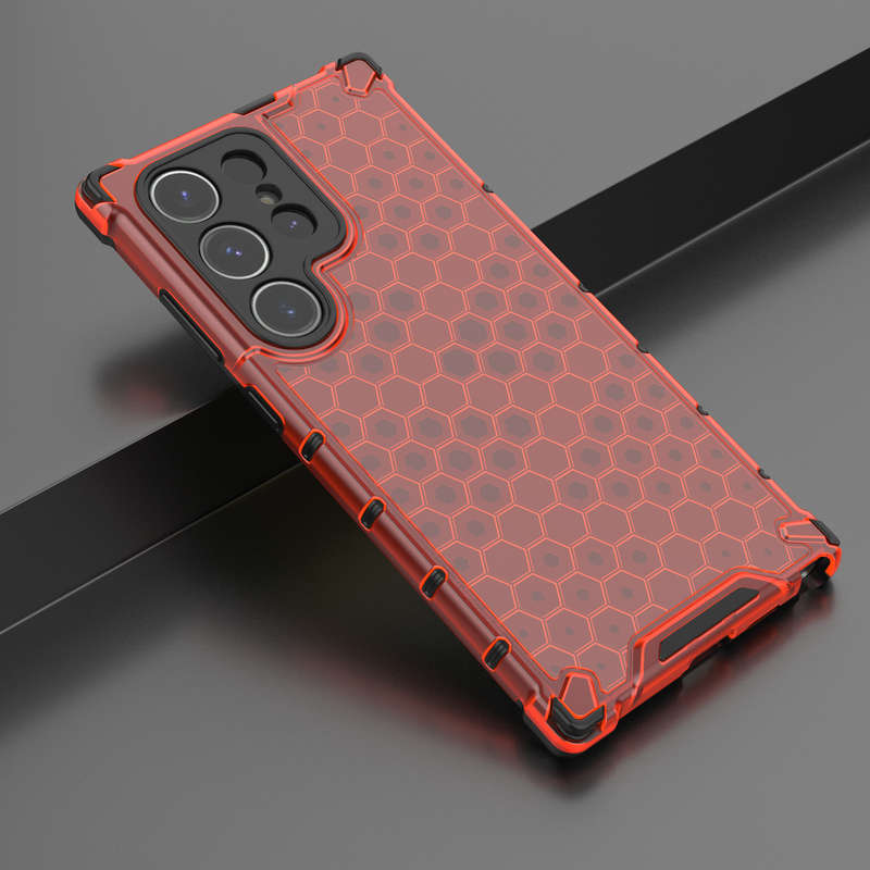 Honeycomb Case for Samsung Galaxy S24 Ultra Shockproof Cover