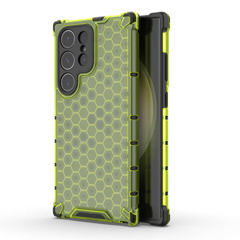Honeycomb Case for Samsung Galaxy S24 Ultra Shockproof Cover