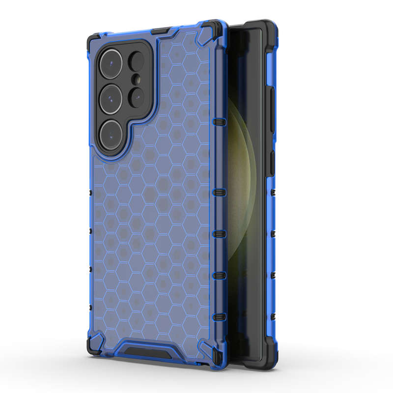 Honeycomb Case for Samsung Galaxy S24 Ultra Shockproof Cover