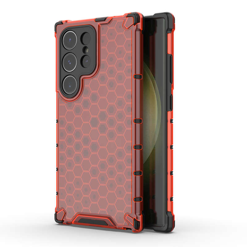 Honeycomb Case for Samsung Galaxy S24 Ultra Shockproof Cover