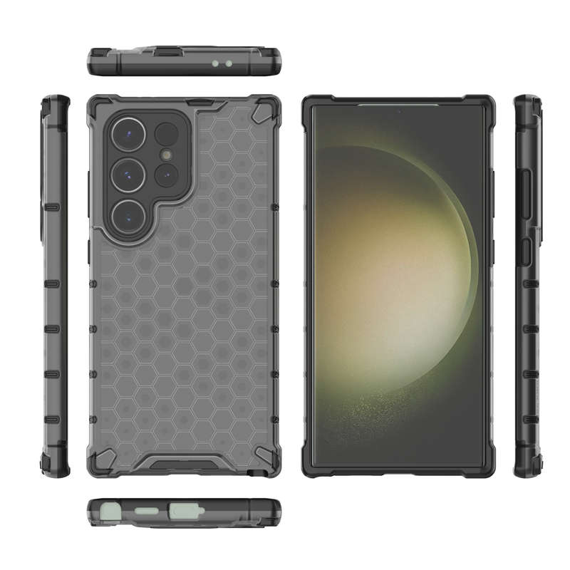 Honeycomb Case for Samsung Galaxy S24 Ultra Shockproof Cover