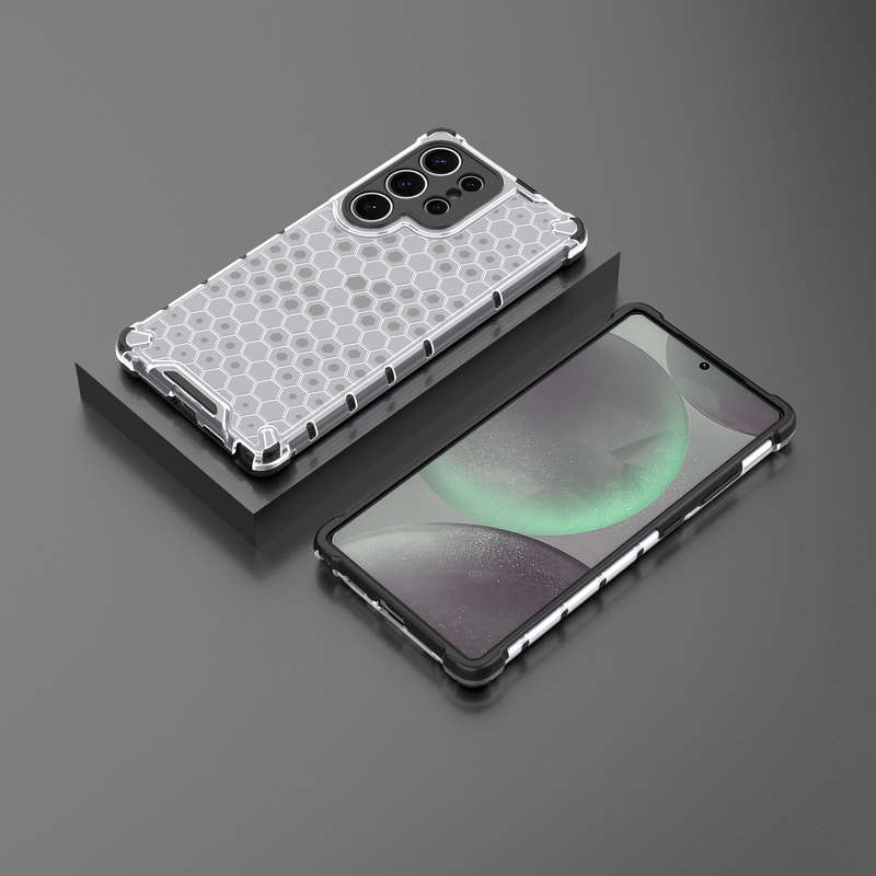 Honeycomb Case for Galaxy S25/S25 Plus/S25 Ultra Shockproof Cover