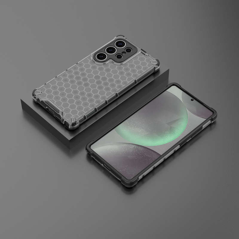 Honeycomb Case for Galaxy S25/S25 Plus/S25 Ultra Shockproof Cover