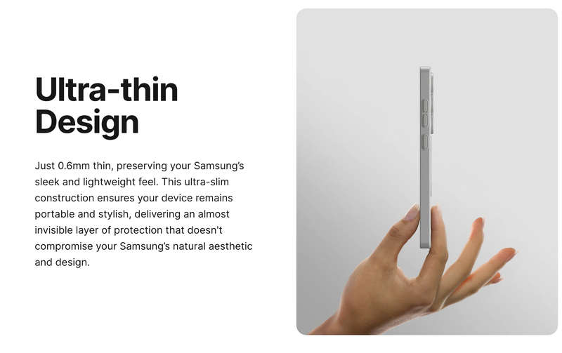 AMAZINGTHING Minimal Air Mag Case for Samsung Galaxy S25 Ultra Cover