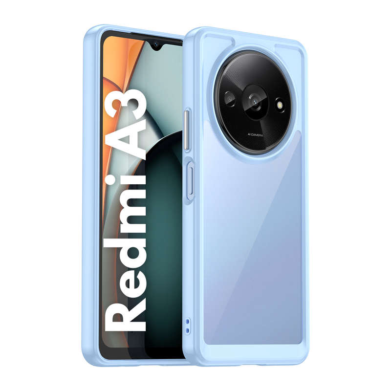 Redmi A3 Candy Clear Case Shockproof Cover
