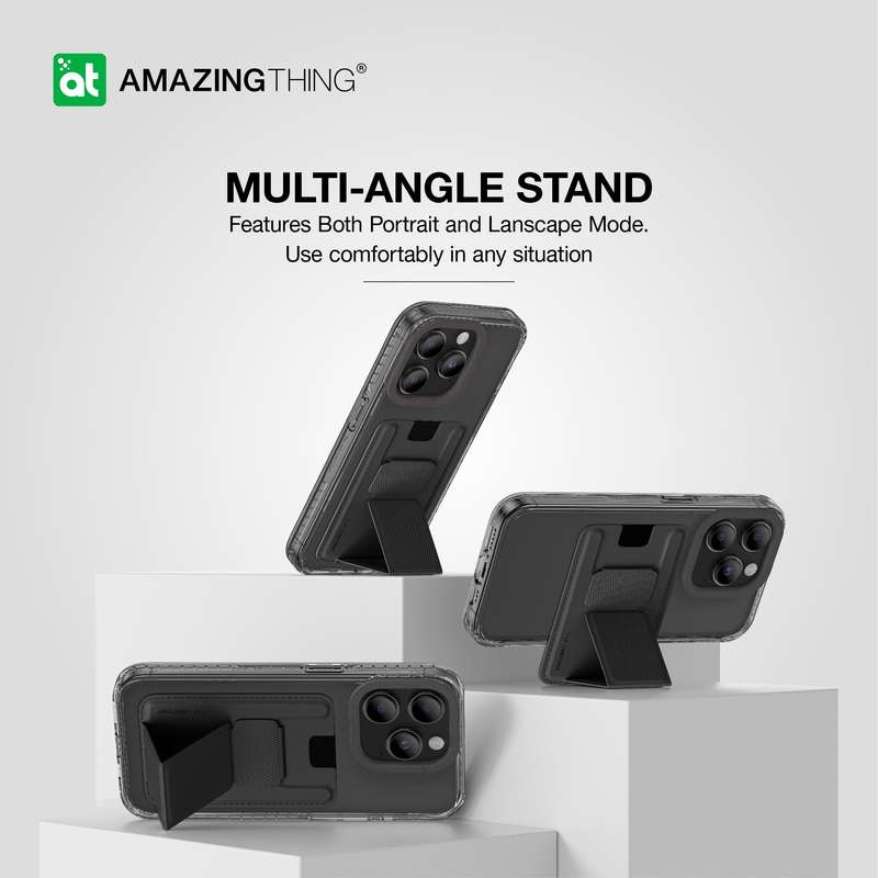 AMAZINGTHING Titan Pro Mag Case Wallet Set for iPhone 15 Pro/15 Pro Max